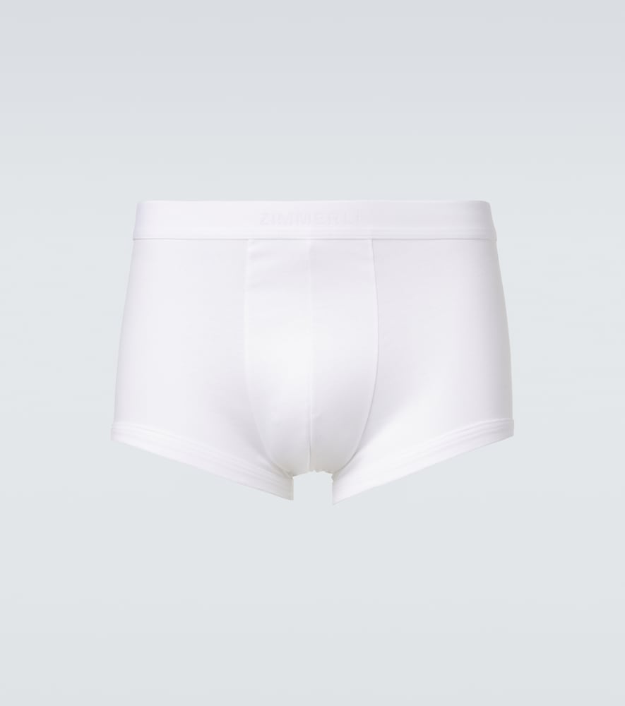 Cotton jersey boxer briefs