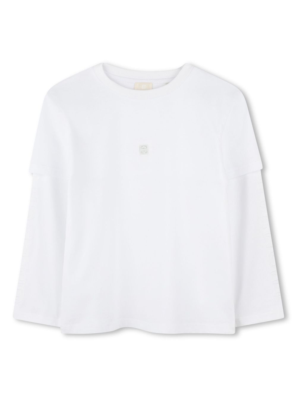 4G-plaque T-shirt - White