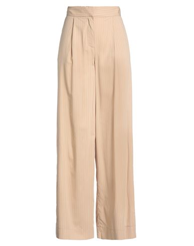 Woman Pants Beige Size 6 Viscose, Polyamide