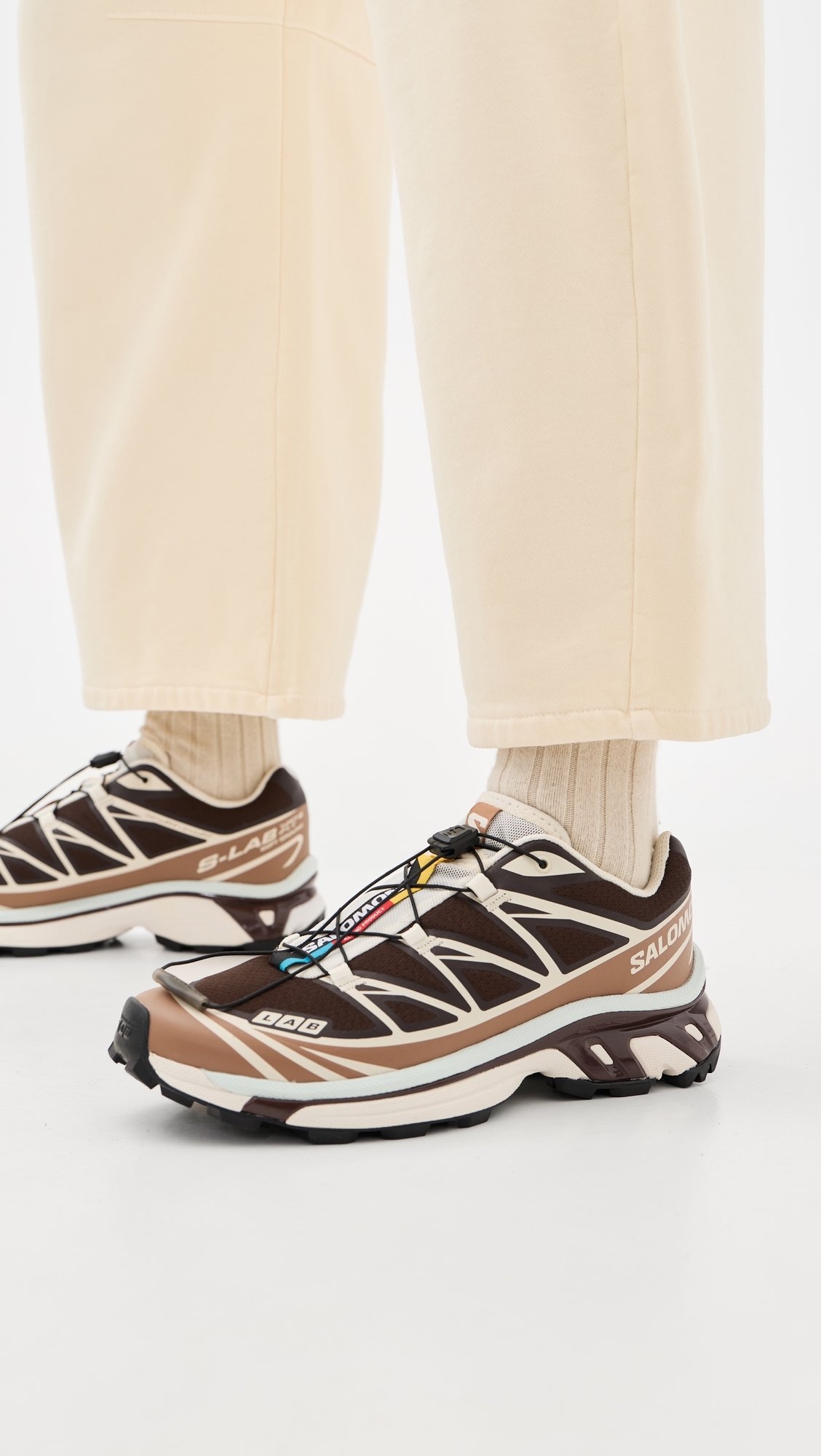 XT-6 Sneakers Black Coffee/Burro/Chocolate