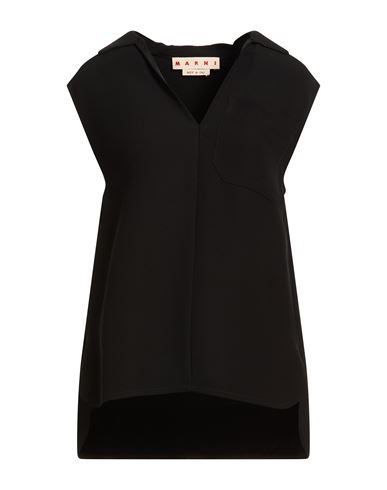 Woman Top Black Size 2 Viscose