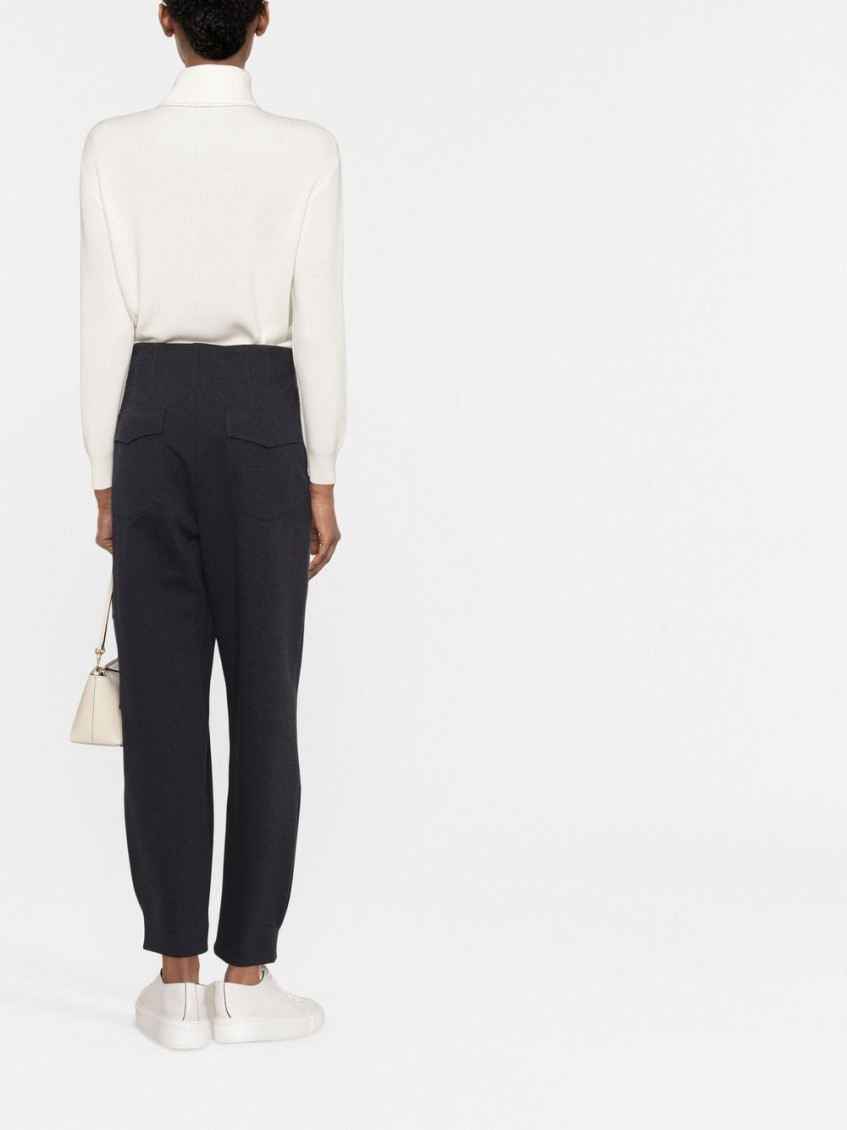 Turtleneck Ribbed-knit Jumper