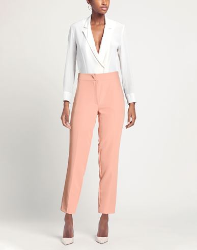 Woman Pants Pink Size 4 Polyester, Elastane