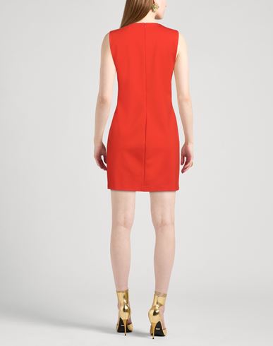 Woman Mini dress Tomato red Size 6 Viscose, Polyamide, Elastane