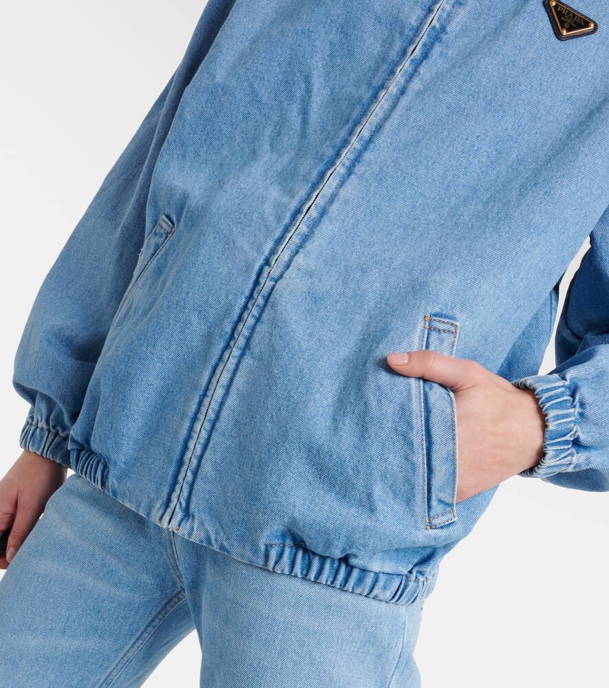 Prada Logo denim jacket