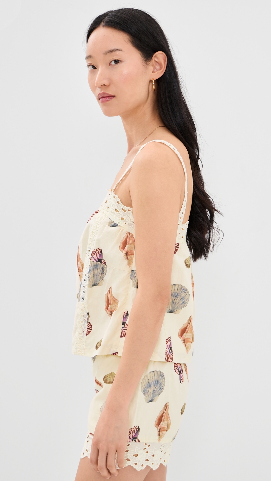Shell Blouse Cream