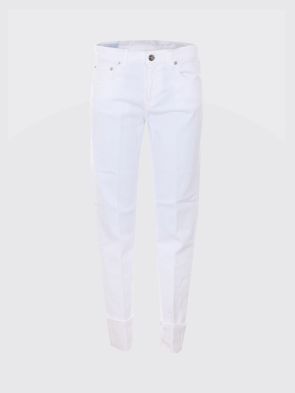 Jeans Woman color White