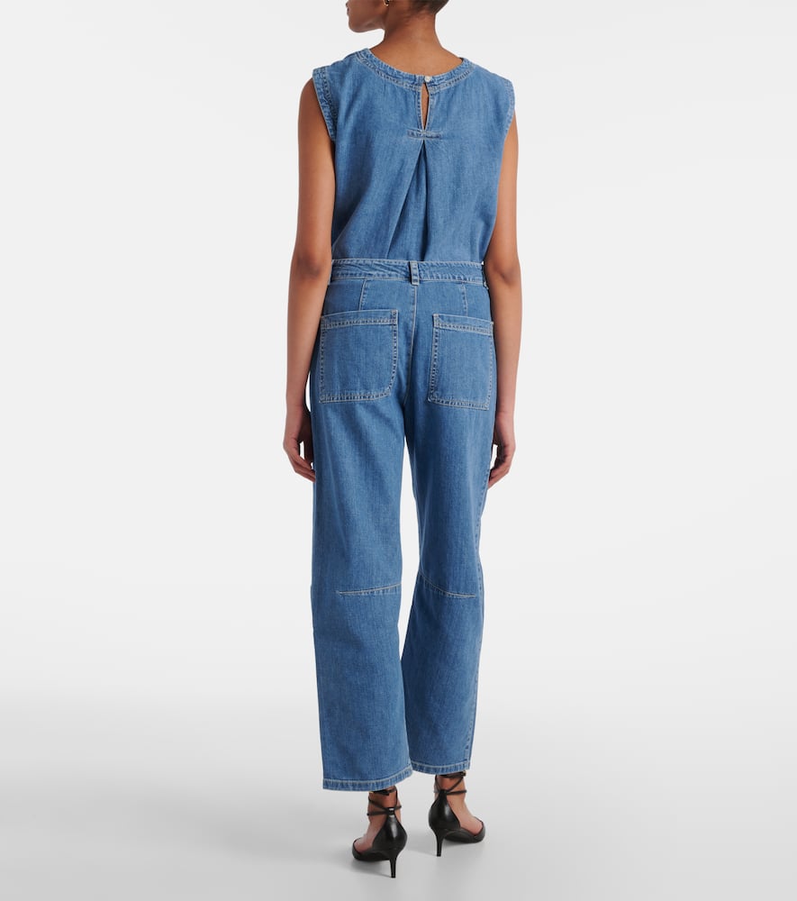 Velvet Farah cropped barrel-leg jeans