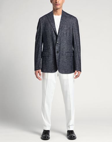 By Slowear Man Blazer Navy Size 42 Wool, Alpaca wool, Polyamide