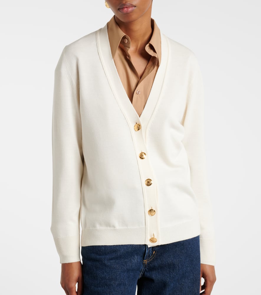 Blazé Milano Wool, silk, and cashmere cardigan