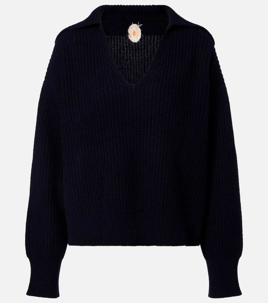 Cotton and cashmere sweater