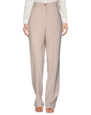 Woman Pants Beige Size 18 Polyester, Virgin Wool, Elastane
