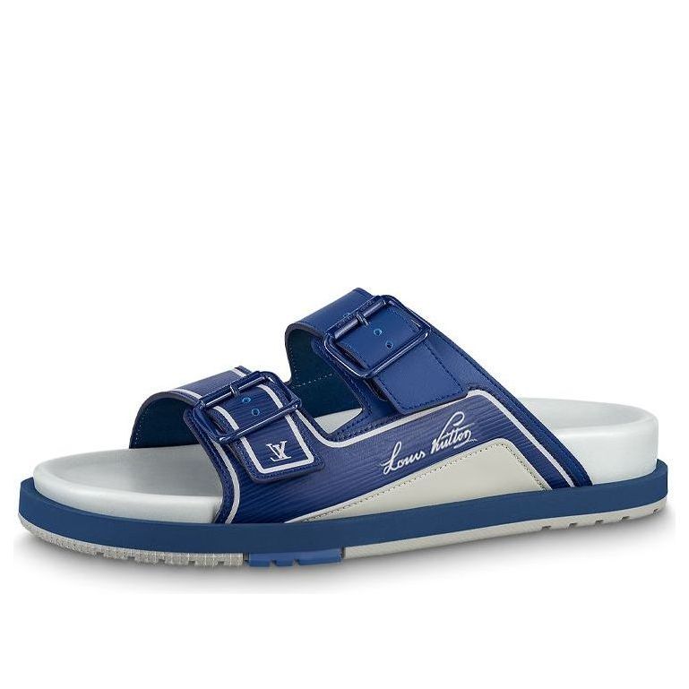 LV Trainer Sandals 'Navy'