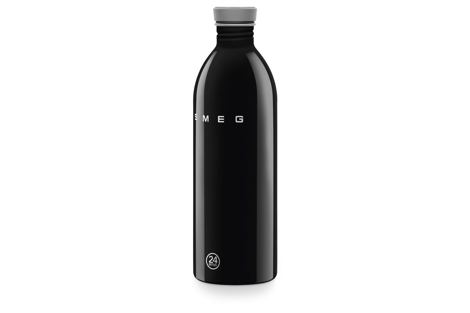 Smeg 24Bottles Clima Stainless Steel 1000ml Bottle in Black
