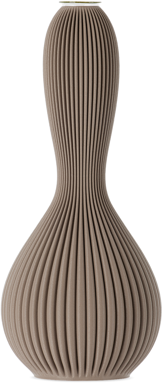 Sheyn Taupe 2LG Studio Edition Touch Vase