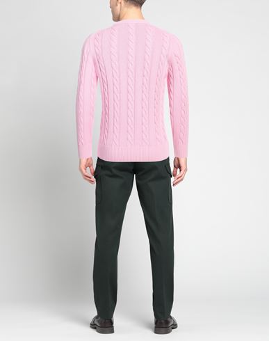 Man Sweater Pink Size 46 Cotton