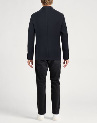 Man Blazer Midnight blue Size 40 Cotton