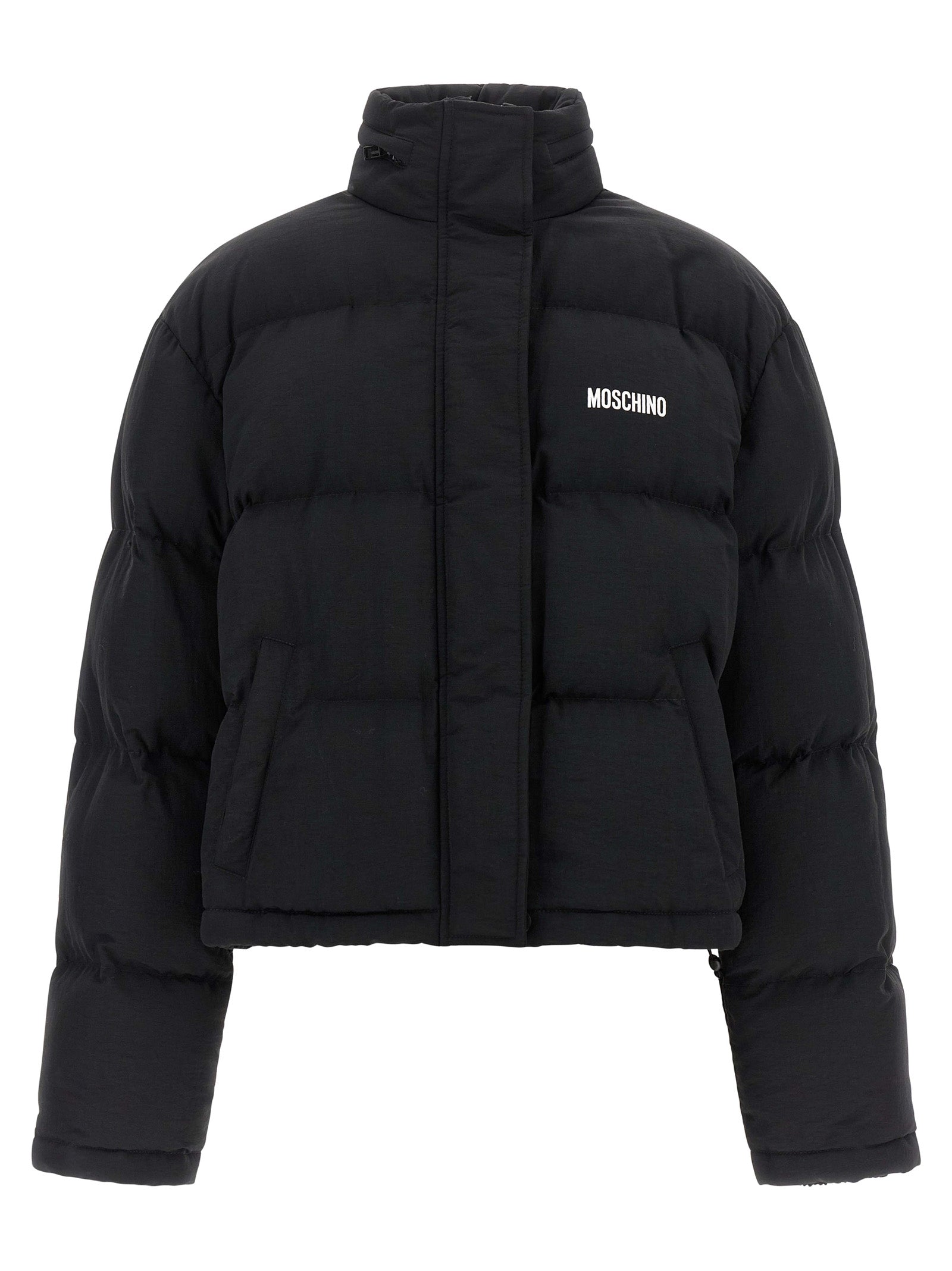 Smiley Down Jacket — Black