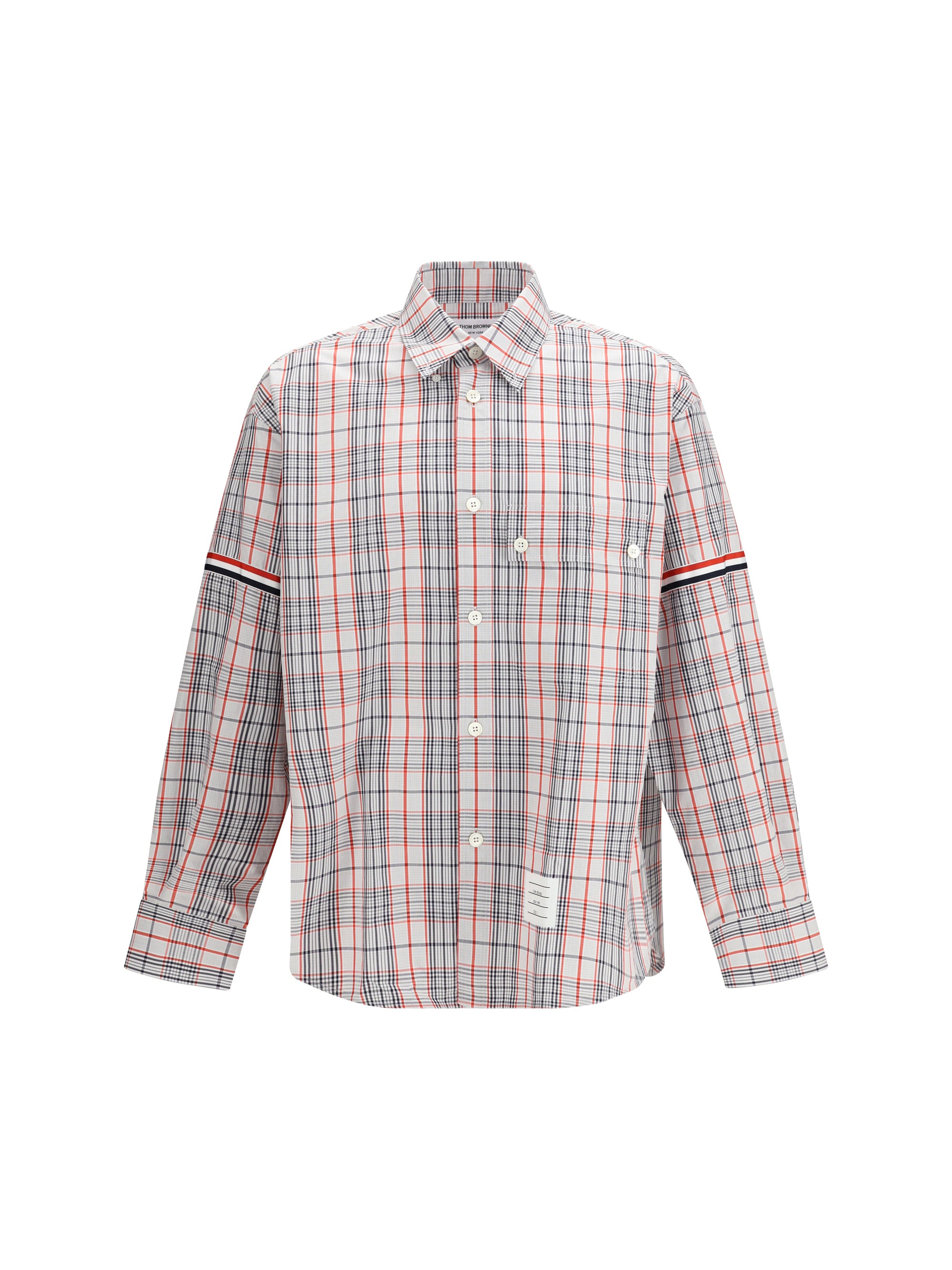 Check Tartan Pattern Shirt — Multicolor