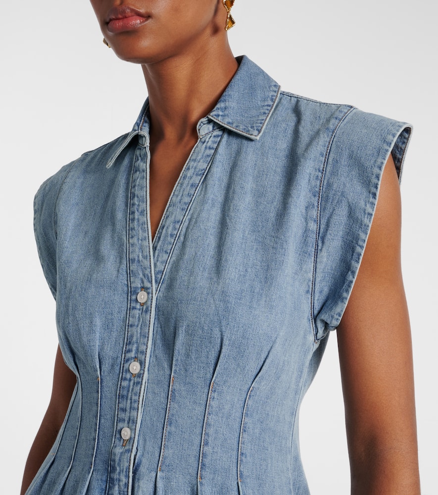 Ruben denim midi dress