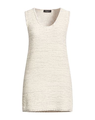 Woman Sweater White Size 4 Cotton