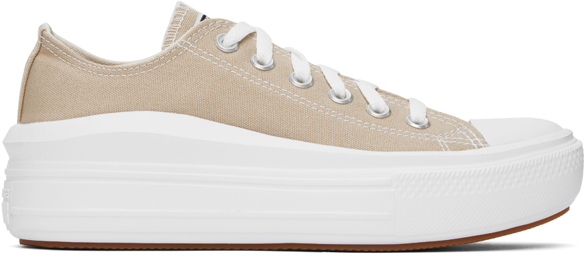 Beige Chuck Taylor All Star Move Sneakers