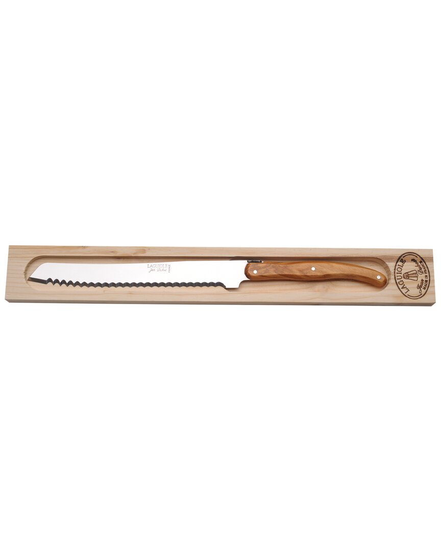 Laguiole Olive Wood Bread Knife