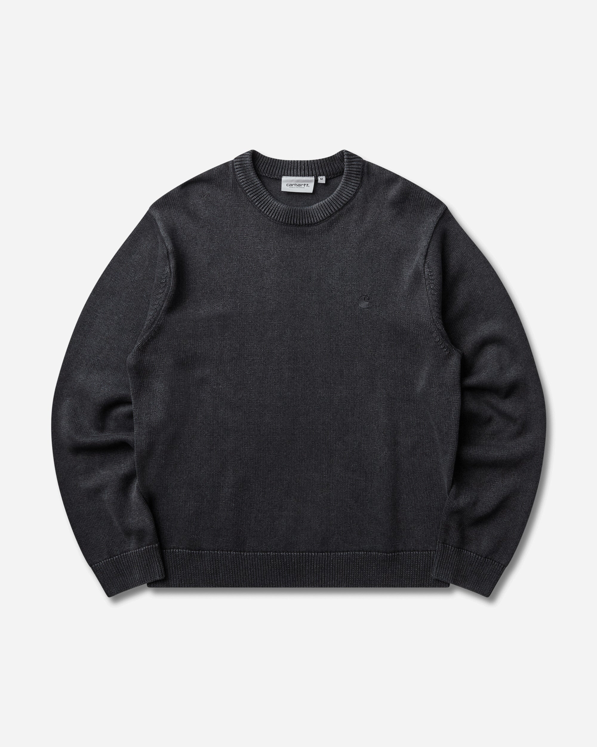 Men s Kori Sweater Black Garment Dyed