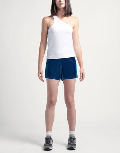 Woman Shorts & Bermuda Shorts Deep teal Size M Polyamide, Elastane