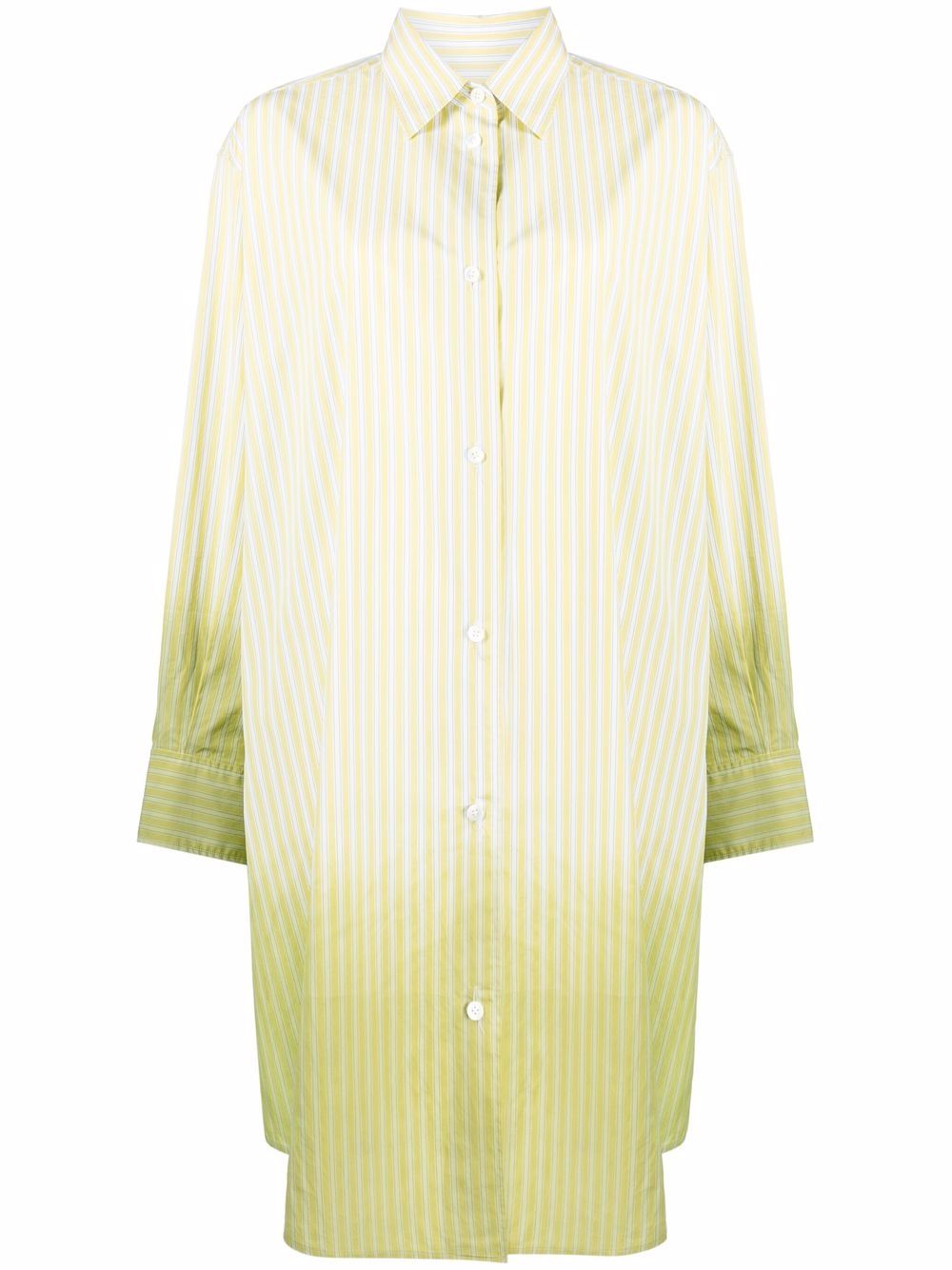 Gradient high-low hem shirt - Yellow