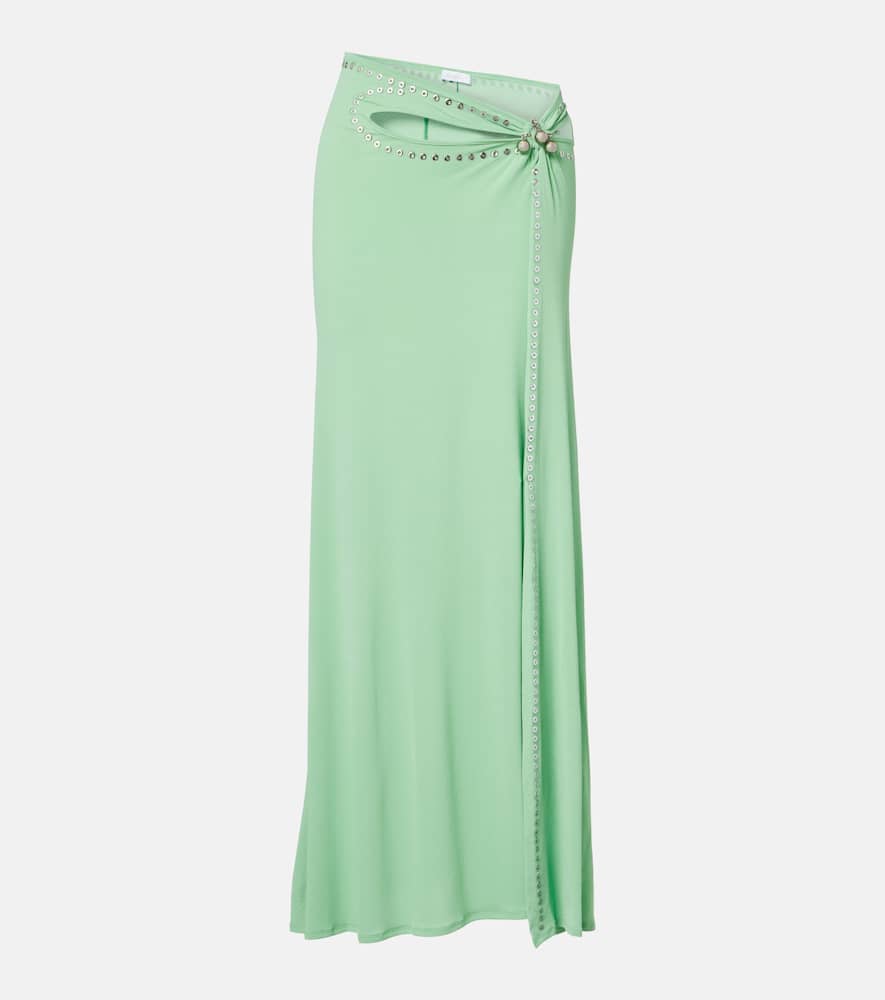 Embellished maxi skirt