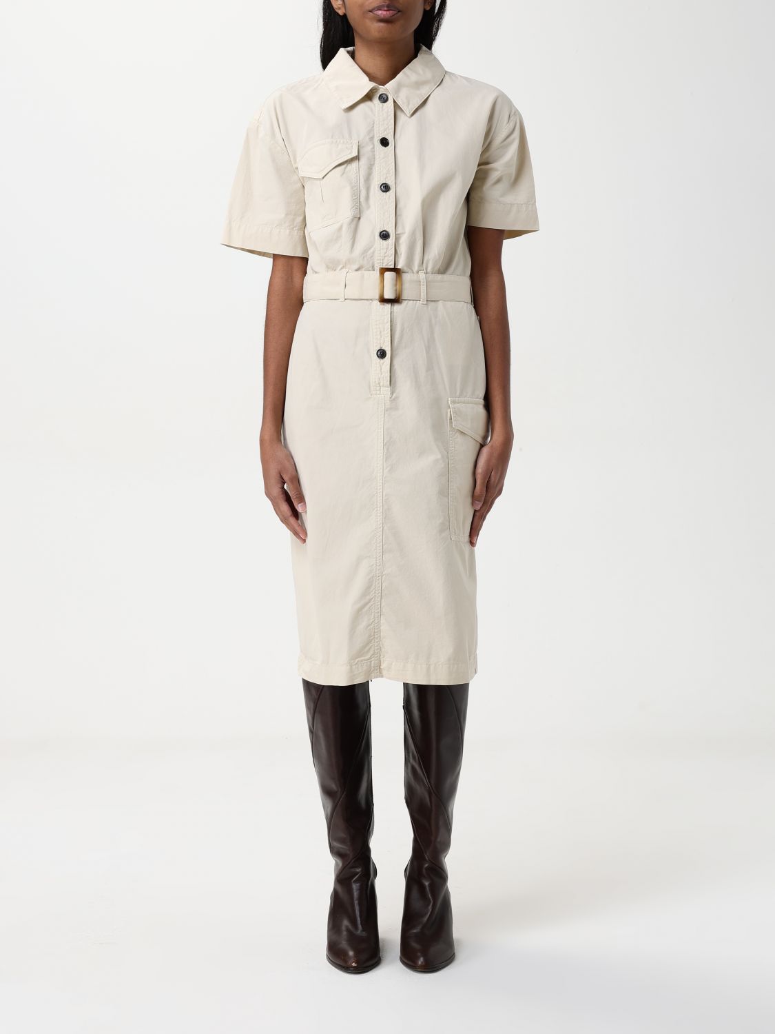 Dress WOOLRICH Woman color Beige