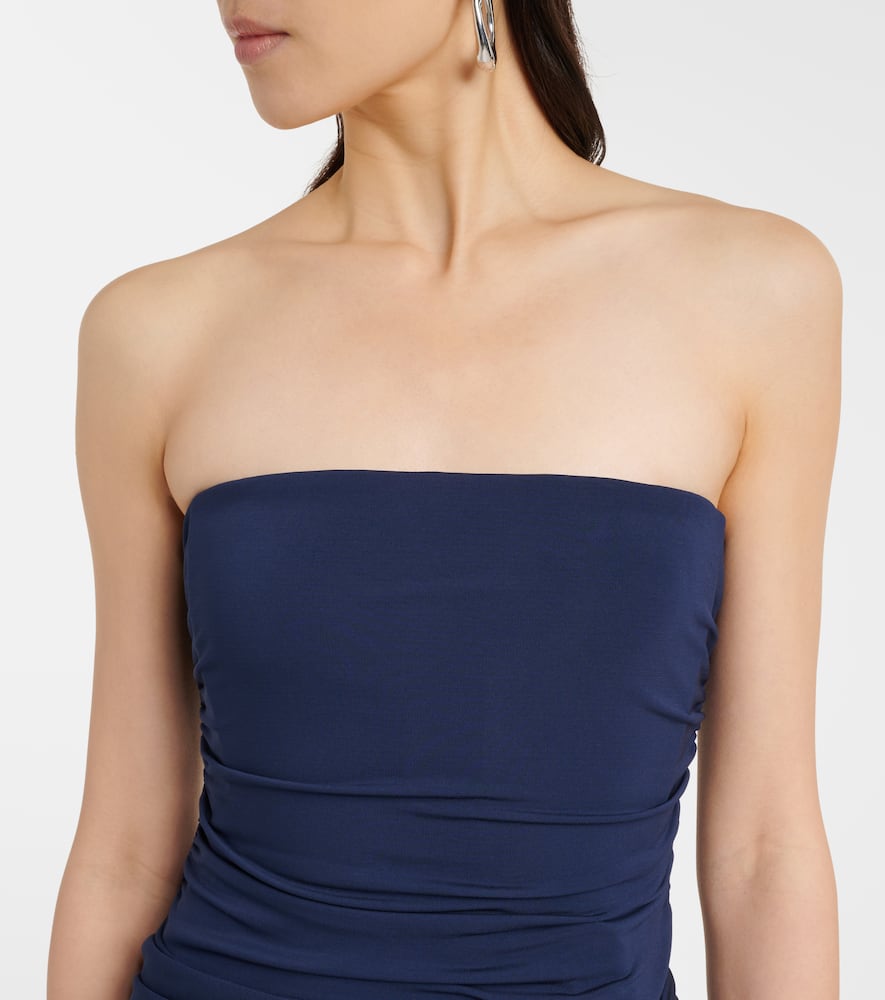 Emma draped corset gown