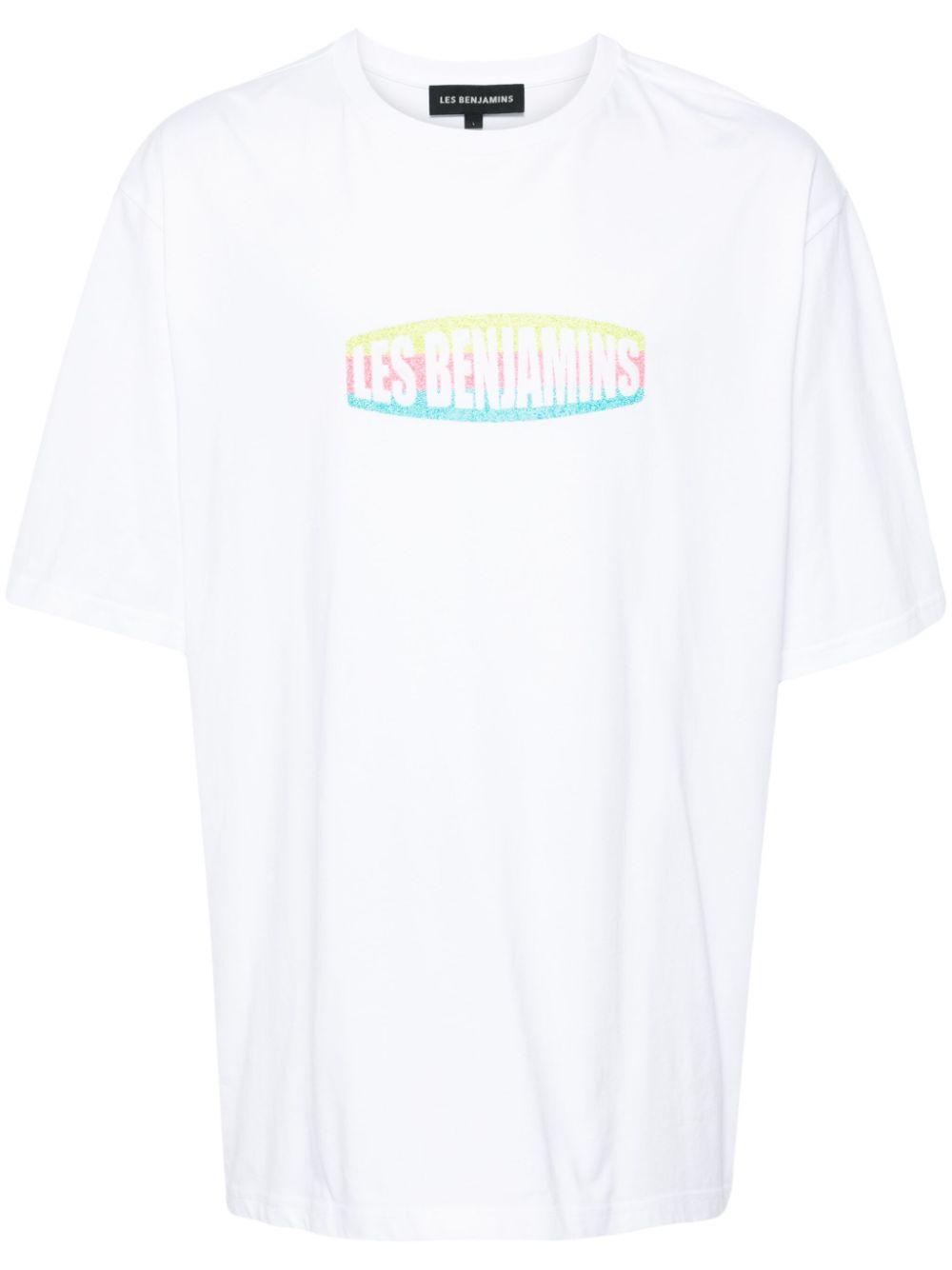 Logo-print oversized cotton T-shirt - White