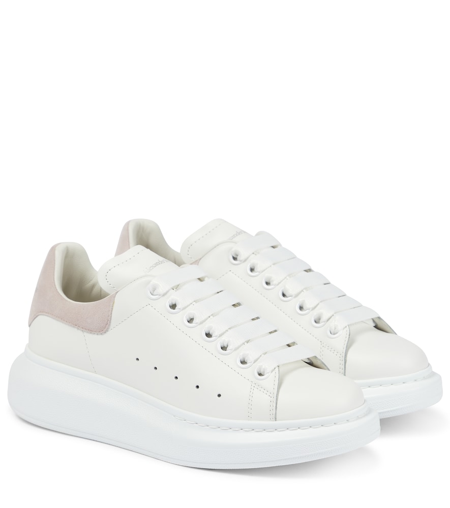 Leather sneakers