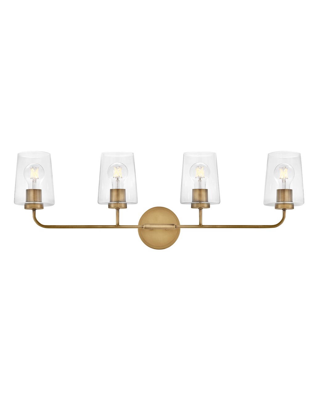 Heritage Brass LED Vanity from the Kline Collection
