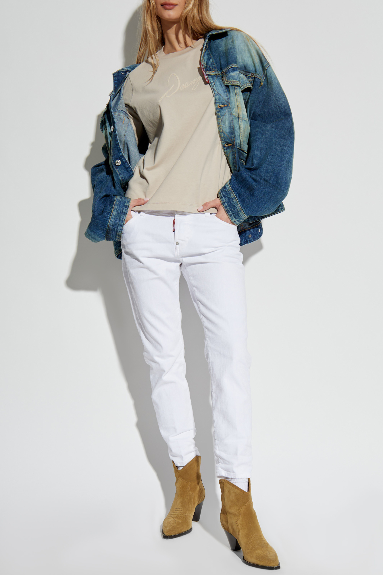 Jeans Cool Girl, Women's, White
