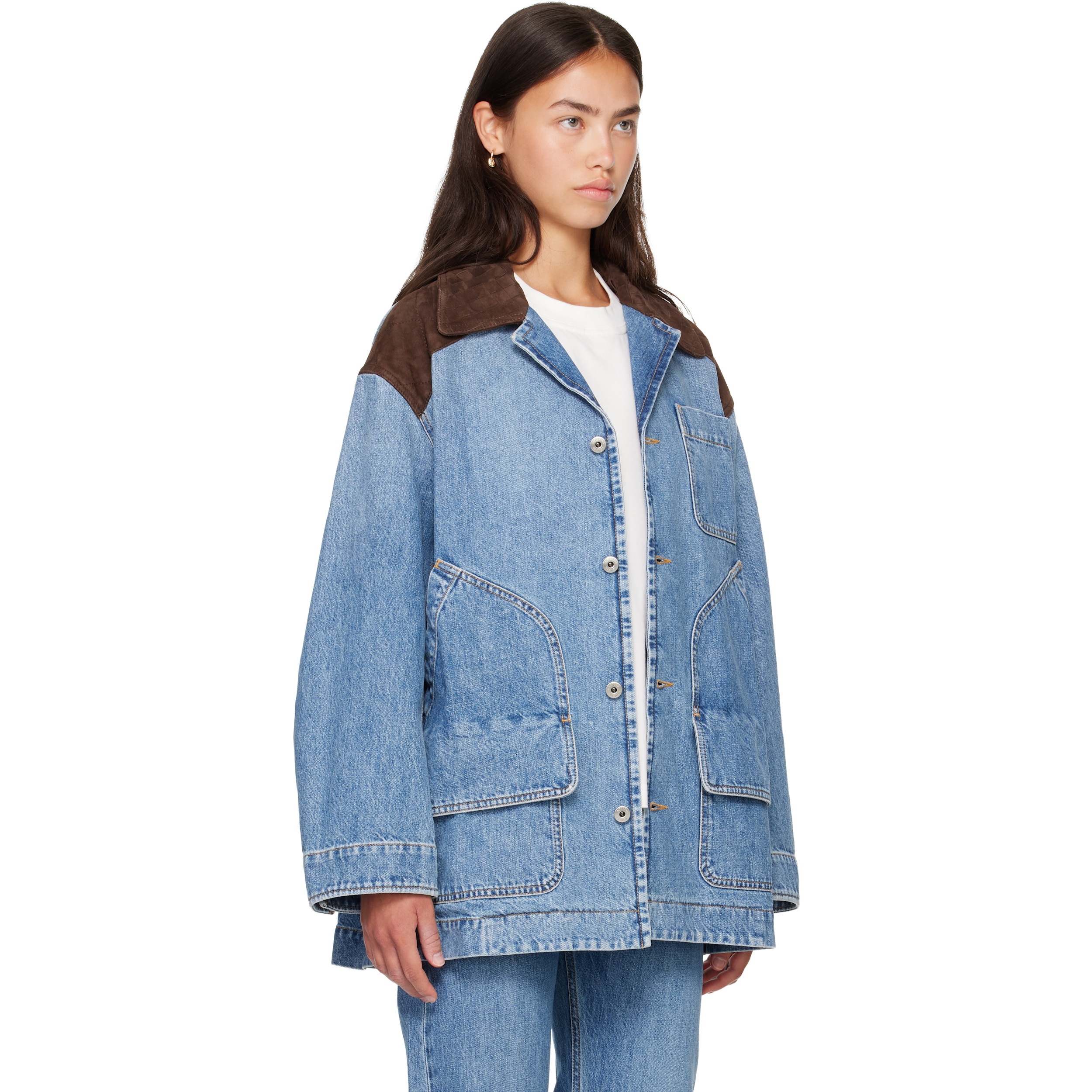 Blue Vintage Indigo Denim Jacket