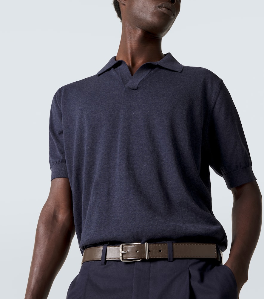 Cotton polo shirt