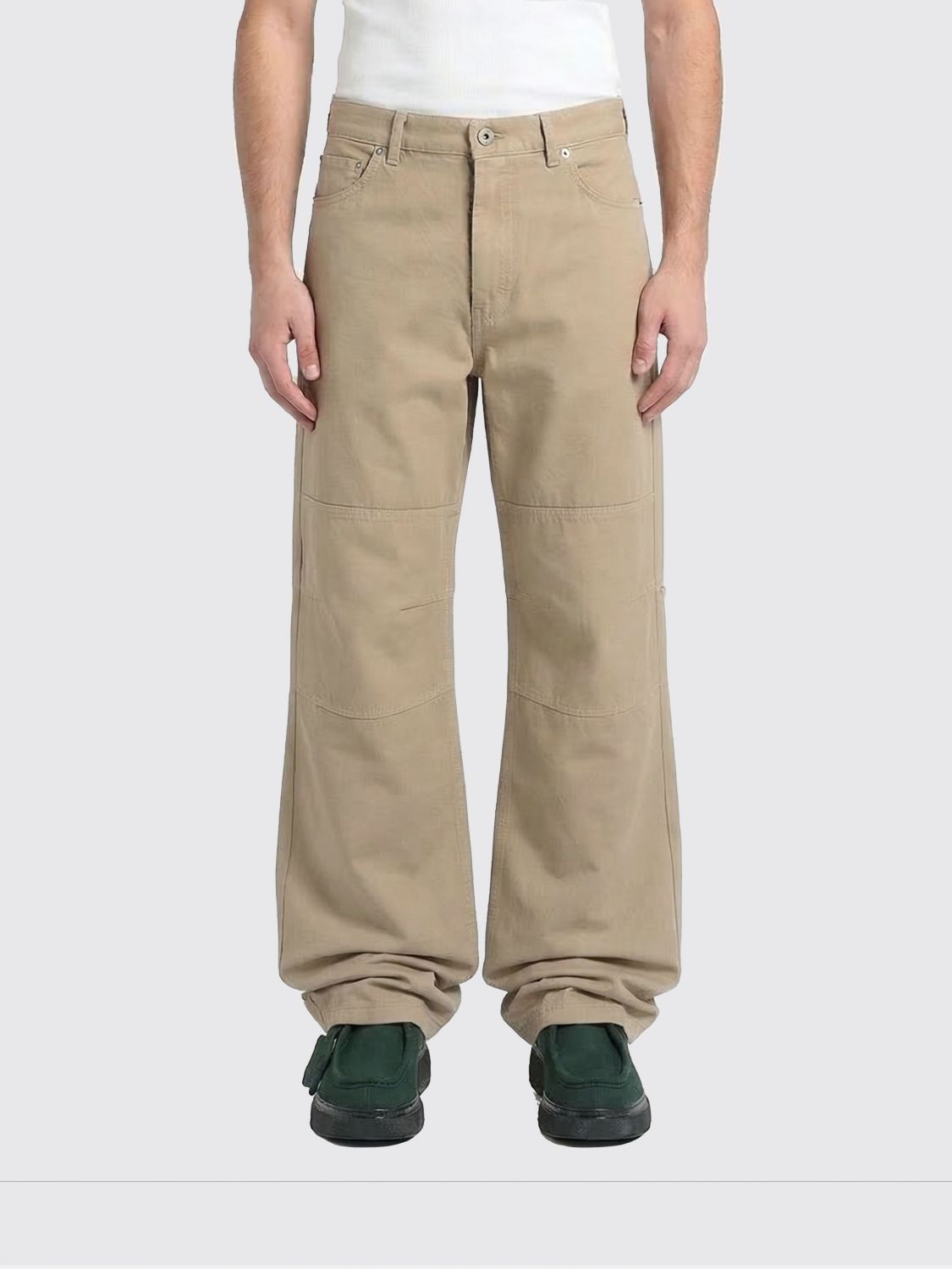 Pants Men color Beige