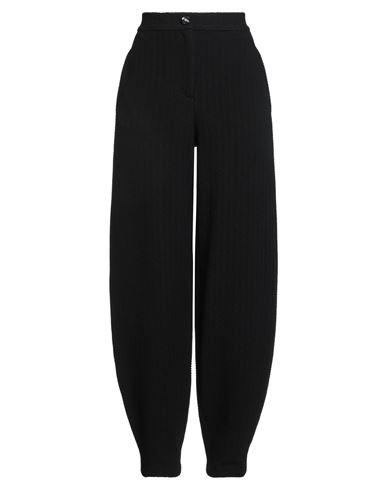 Woman Pants Black Size 6 Cotton, Polyamide, Elastane