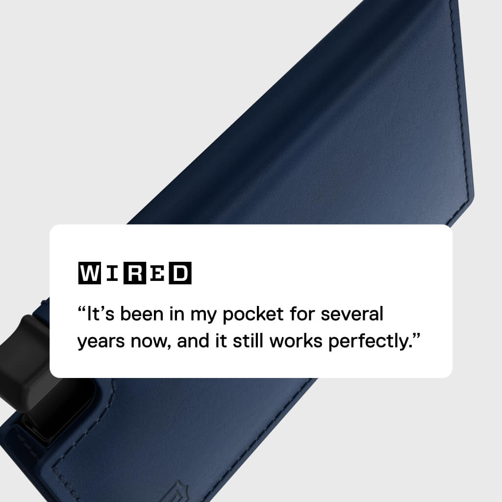 Men's Wallet - Smiley x Ekster Premium Slim Men's Wallet Trackable Wallet Leather Smart Wallet RFID Blocking