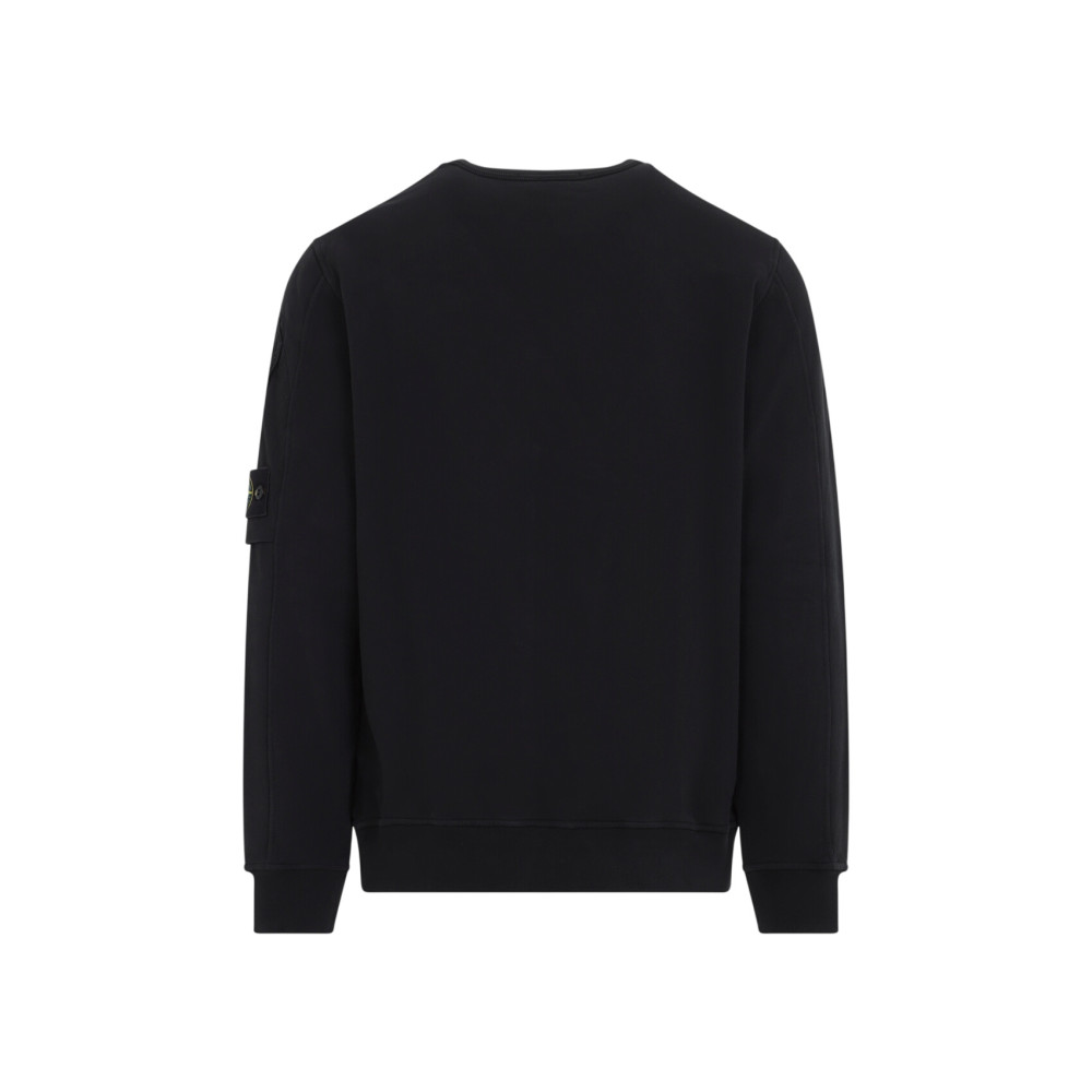 Black Crew Neck Sweatshirt