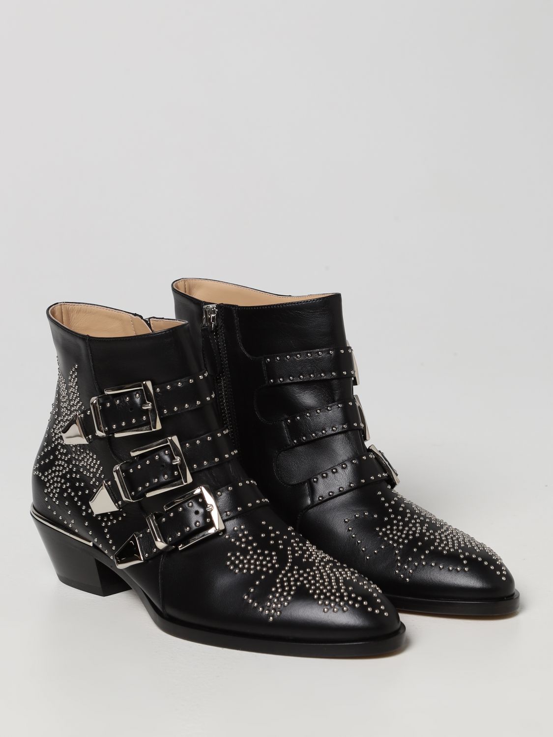 Heeled Ankle Boots CHLOÉ Women colour Black