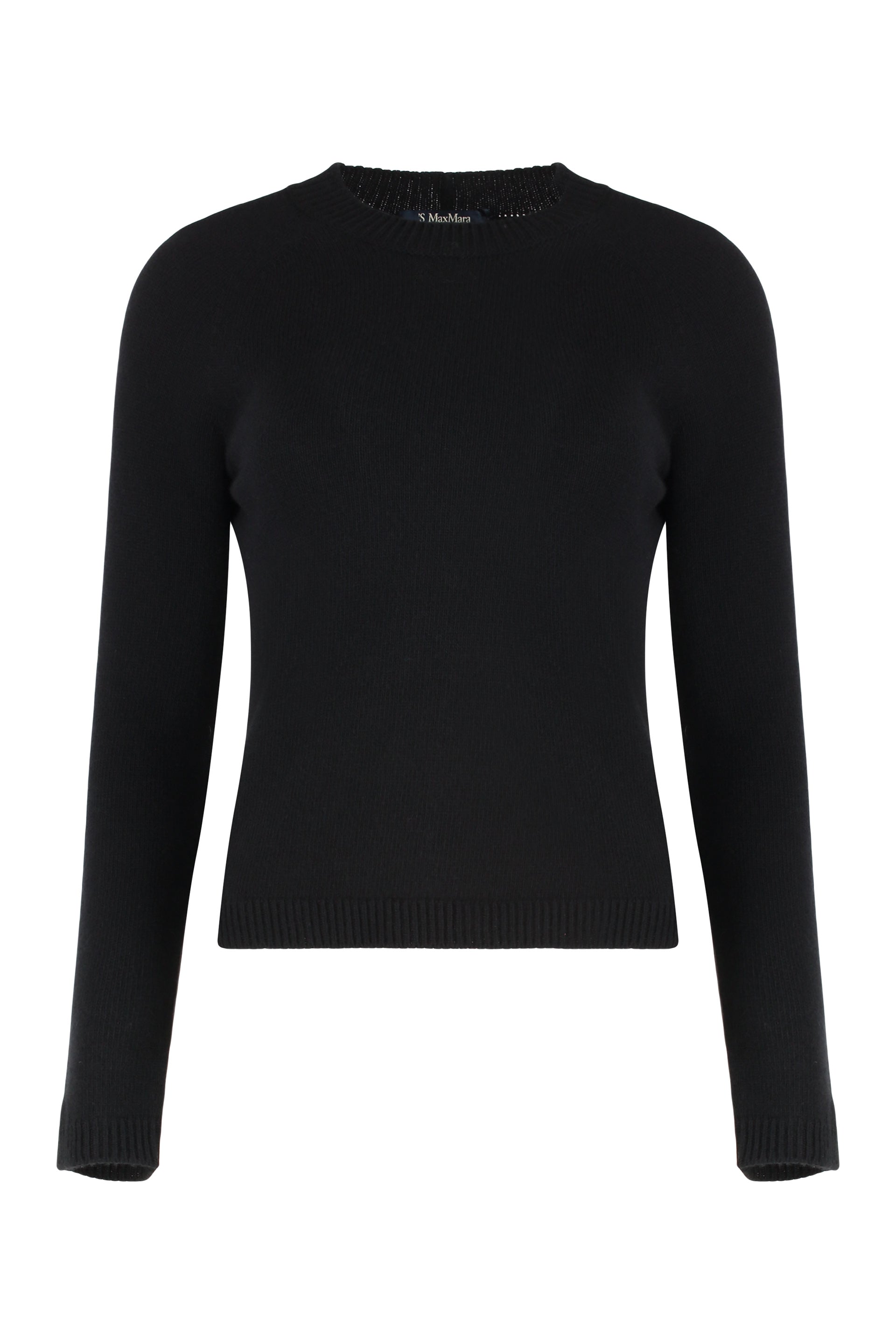 Wool and Cashmere Crew Neck Sweater
