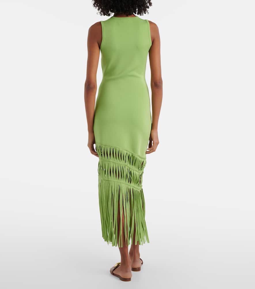 Brookes fringed maxi dress