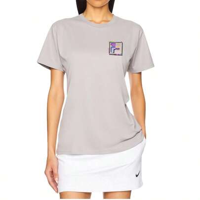 Maglietta da donna grigia