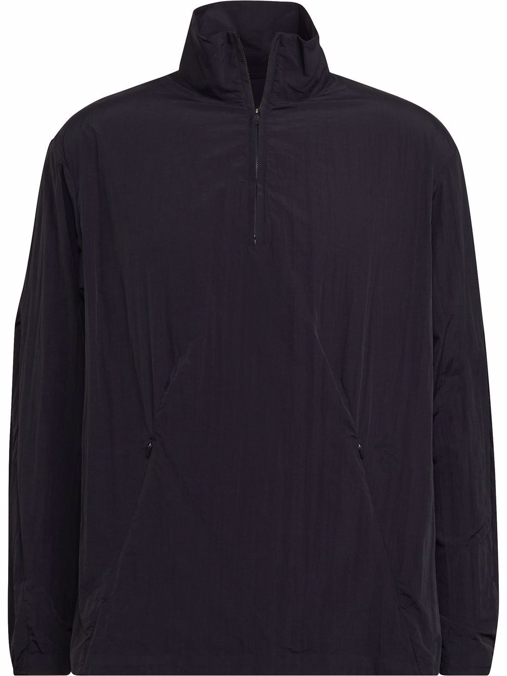 Half-zip windbreaker jacket - Black