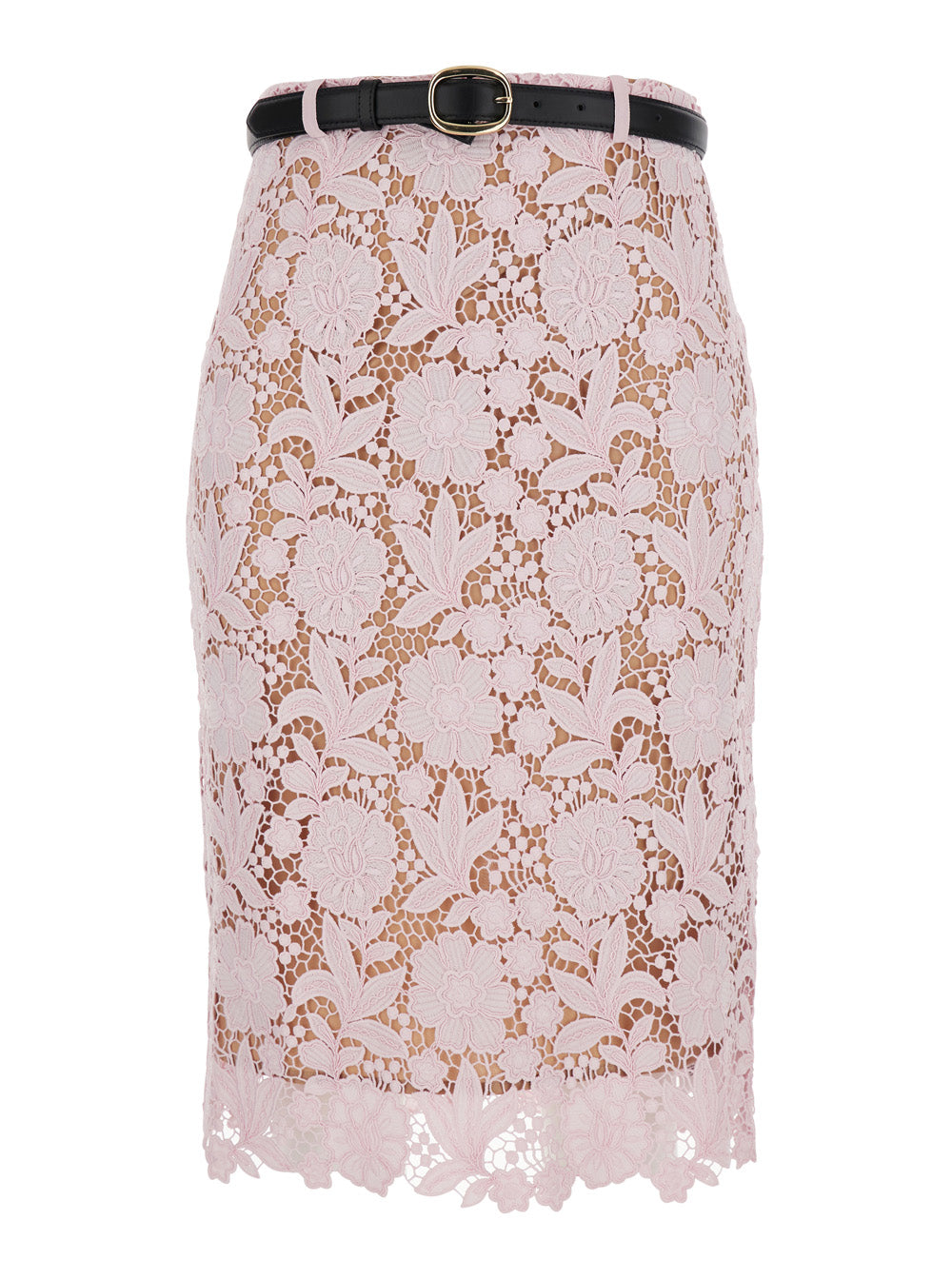 Lace Skirt — Pink