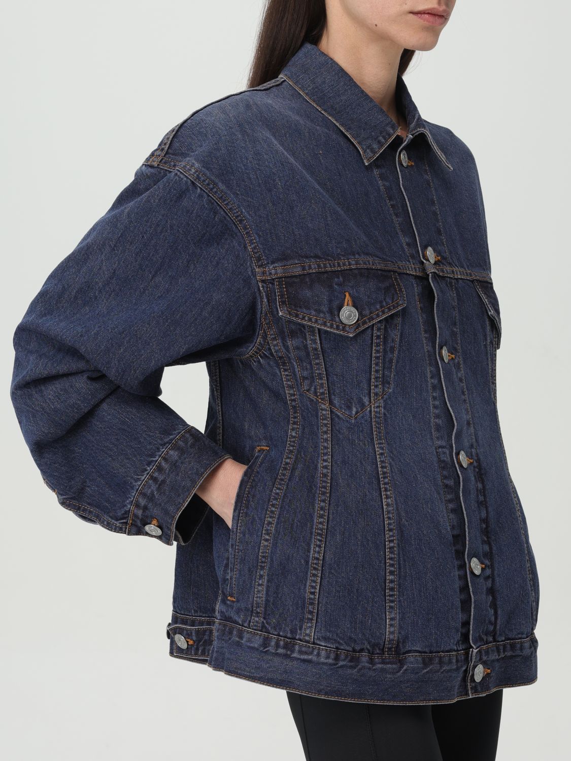 Jacket Woman color Indigo